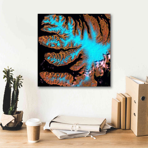 Image of 'Earth as Art: West Fjords' Canvas Wall Art,18 x 18