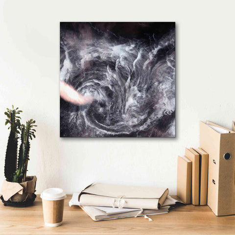 Image of 'Earth as Art: Whirlpool in the Air' Canvas Wall Art,18 x 18