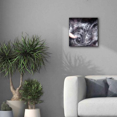Image of 'Earth as Art: Whirlpool in the Air' Canvas Wall Art,18 x 18