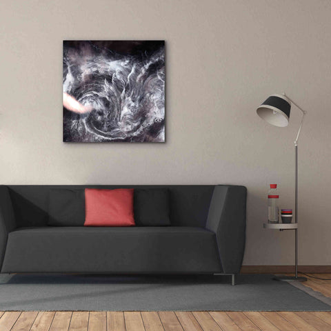 Image of 'Earth as Art: Whirlpool in the Air' Canvas Wall Art,37 x 37