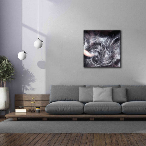 Image of 'Earth as Art: Whirlpool in the Air' Canvas Wall Art,37 x 37