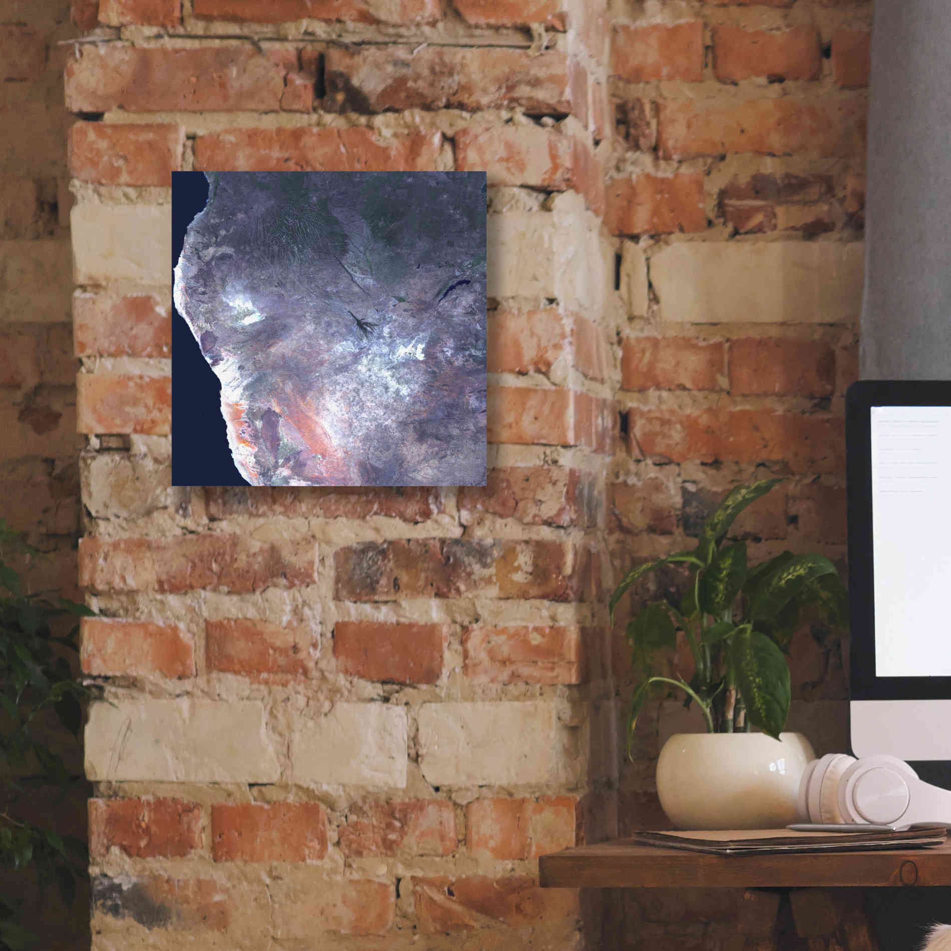 'Earth as Art: Africa ' Canvas Wall Art,12 x 12