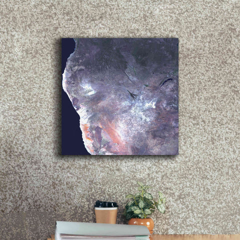 Image of 'Earth as Art: Africa ' Canvas Wall Art,18 x 18