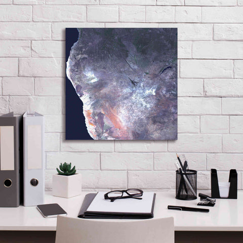 Image of 'Earth as Art: Africa ' Canvas Wall Art,18 x 18