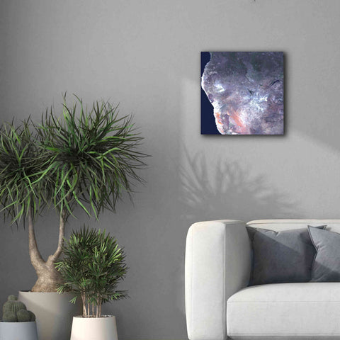 Image of 'Earth as Art: Africa ' Canvas Wall Art,18 x 18