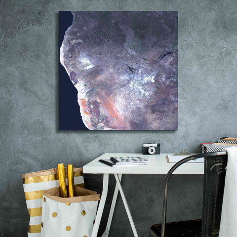Image of 'Earth as Art: Africa ' Canvas Wall Art,26 x 26