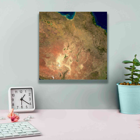 Image of 'Earth as Art: Australia ' Canvas Wall Art,12 x 12