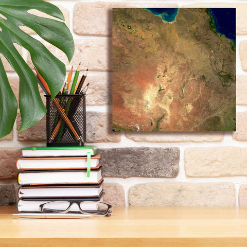 Image of 'Earth as Art: Australia ' Canvas Wall Art,12 x 12