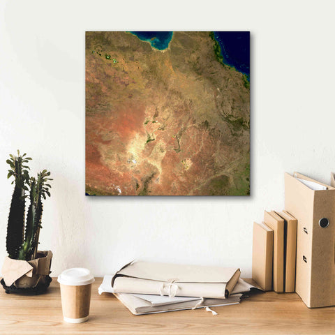 Image of 'Earth as Art: Australia ' Canvas Wall Art,18 x 18