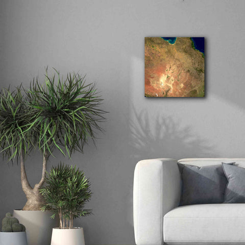 Image of 'Earth as Art: Australia ' Canvas Wall Art,18 x 18