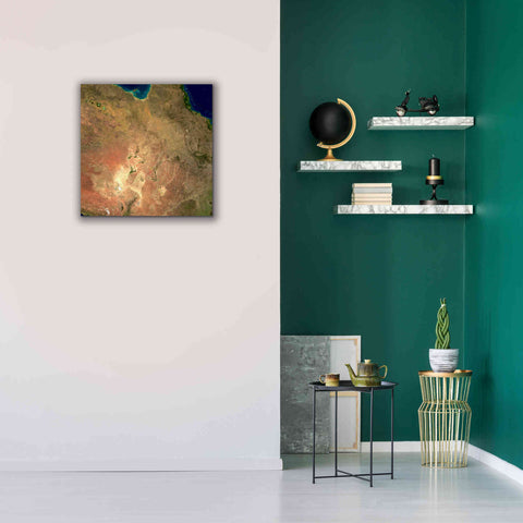 Image of 'Earth as Art: Australia ' Canvas Wall Art,26 x 26