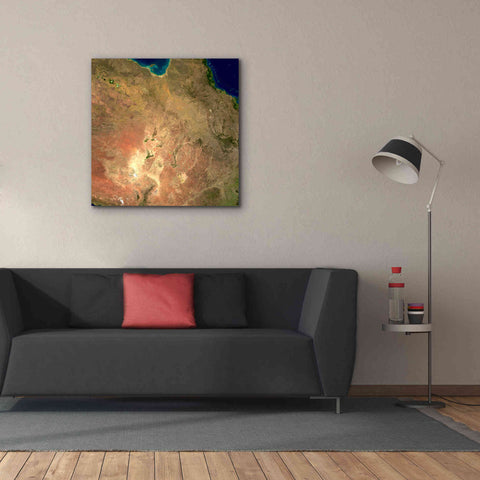Image of 'Earth as Art: Australia ' Canvas Wall Art,37 x 37