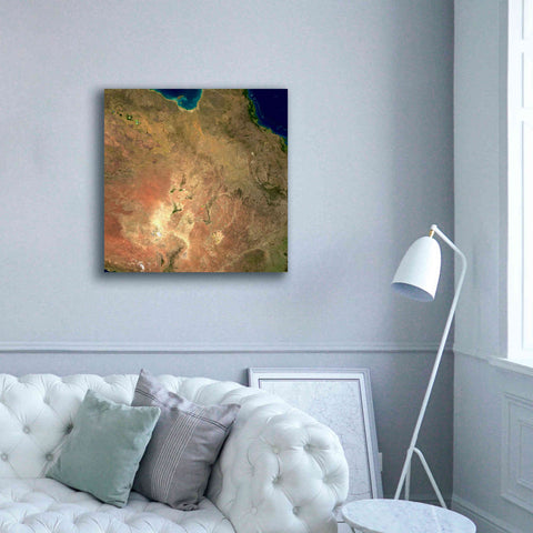 Image of 'Earth as Art: Australia ' Canvas Wall Art,37 x 37