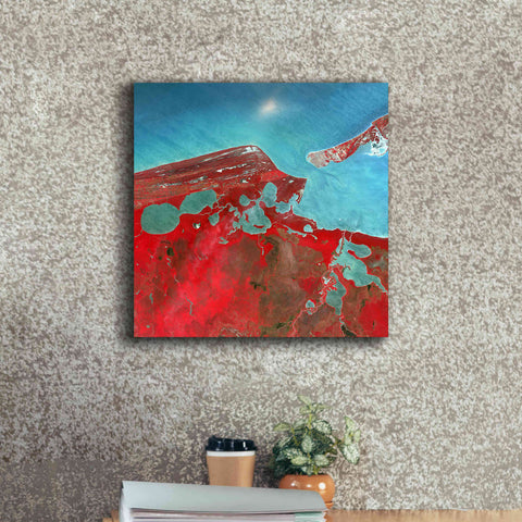 Image of 'Earth as Art: Campeche ' Canvas Wall Art,18 x 18