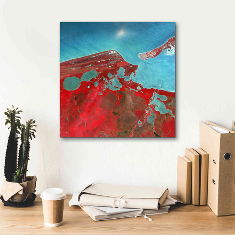 Image of 'Earth as Art: Campeche ' Canvas Wall Art,18 x 18