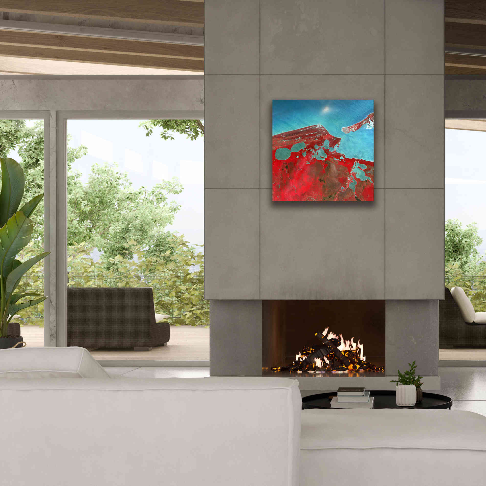 'Earth as Art: Campeche ' Canvas Wall Art,26 x 26