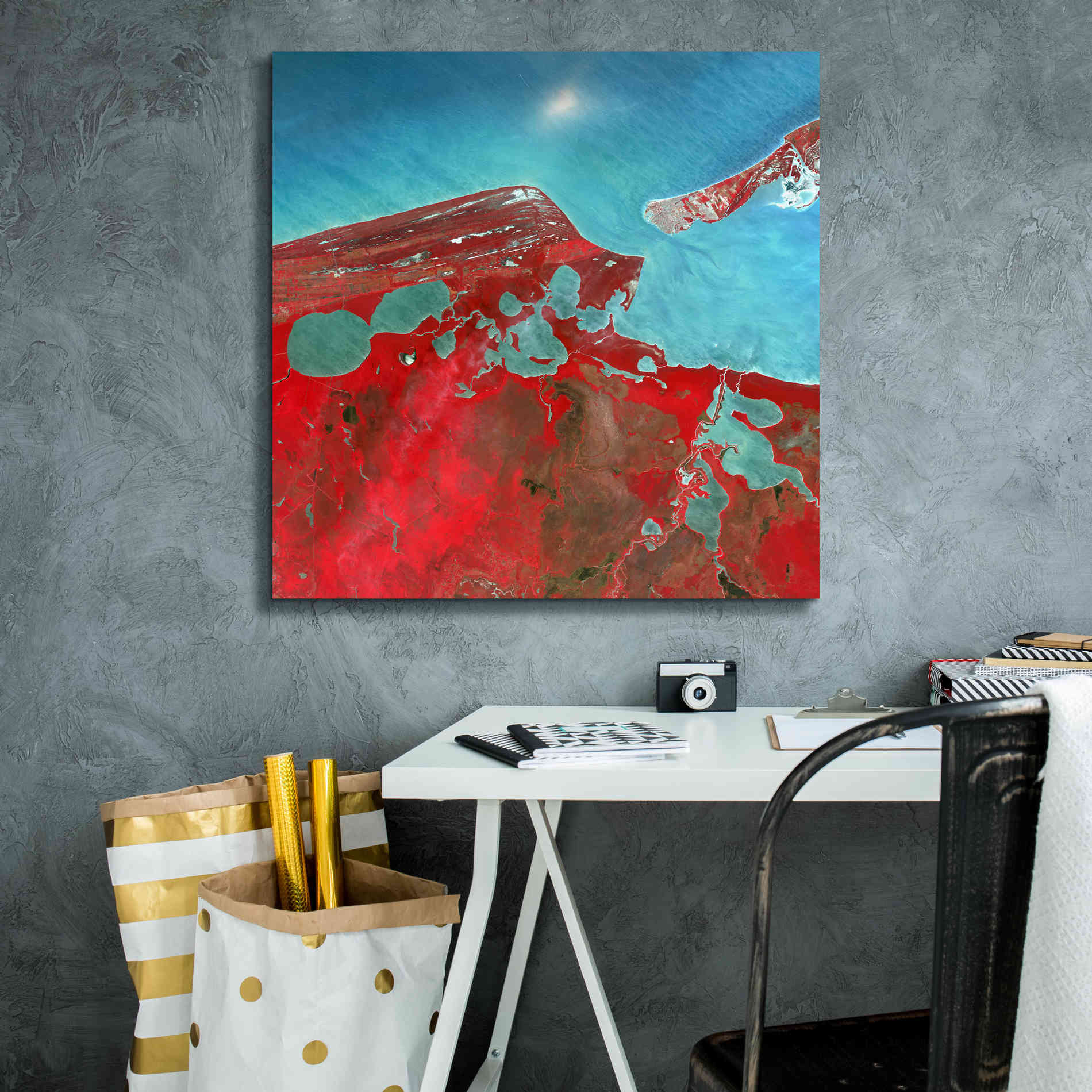 'Earth as Art: Campeche ' Canvas Wall Art,26 x 26