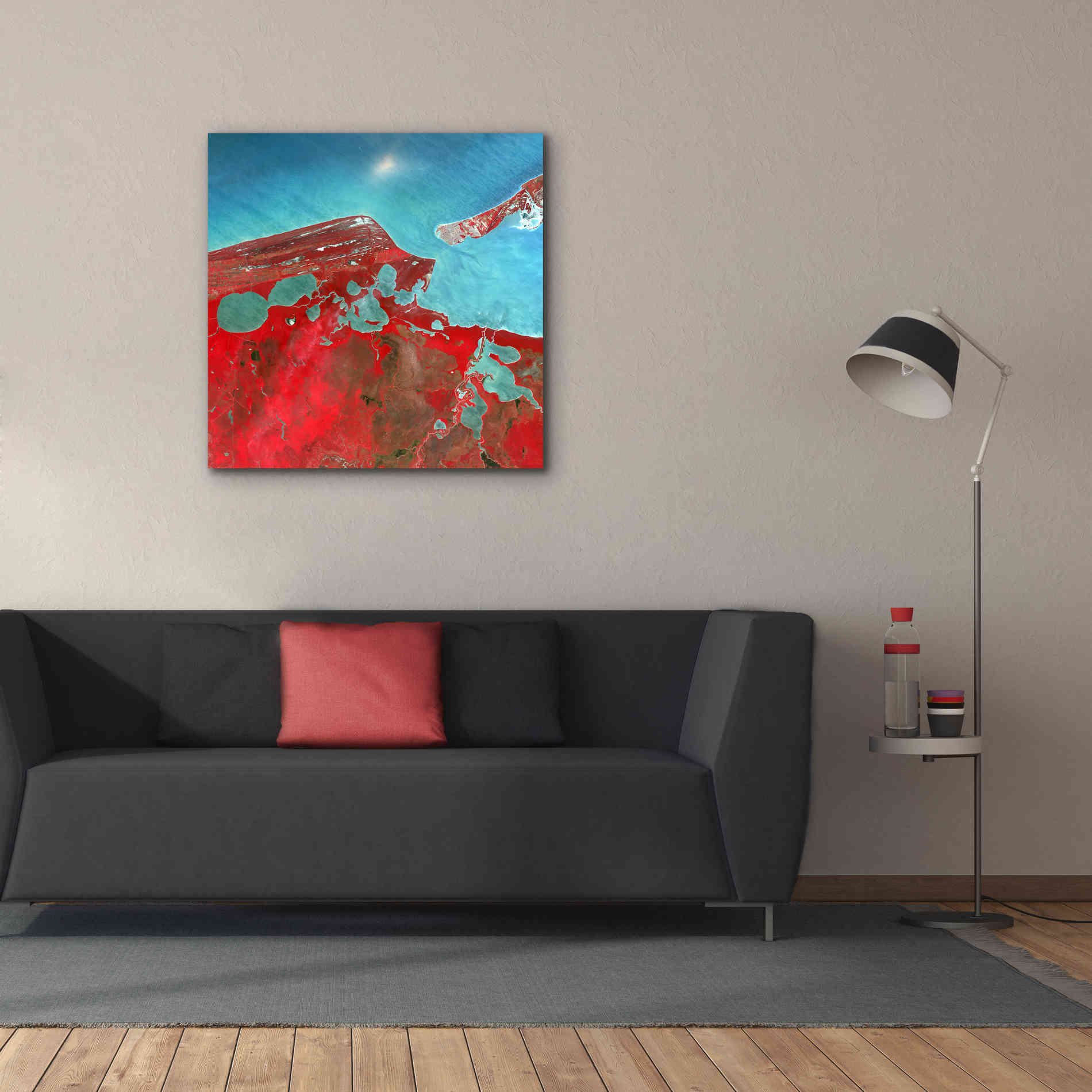 'Earth as Art: Campeche ' Canvas Wall Art,37 x 37