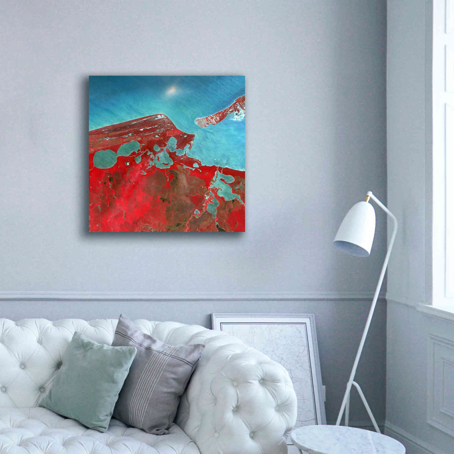'Earth as Art: Campeche ' Canvas Wall Art,37 x 37