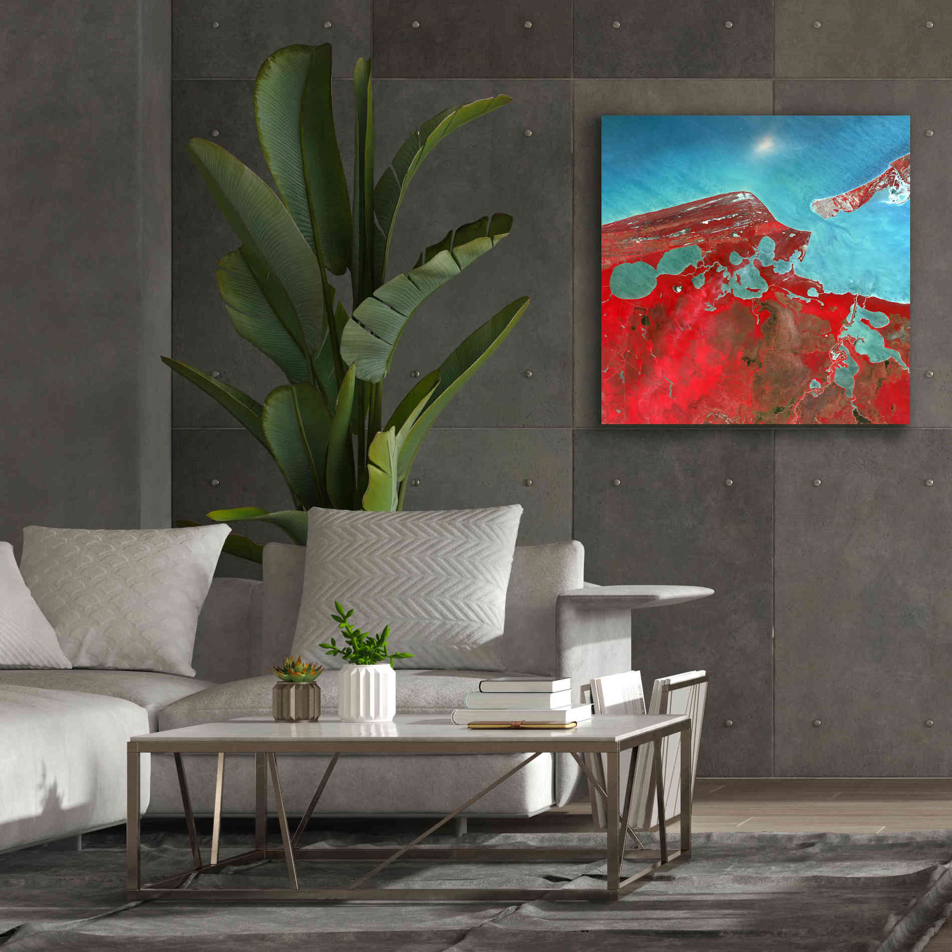 'Earth as Art: Campeche ' Canvas Wall Art,37 x 37