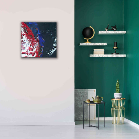 Image of 'Earth as Art: Cancun ' Canvas Wall Art,26 x 26