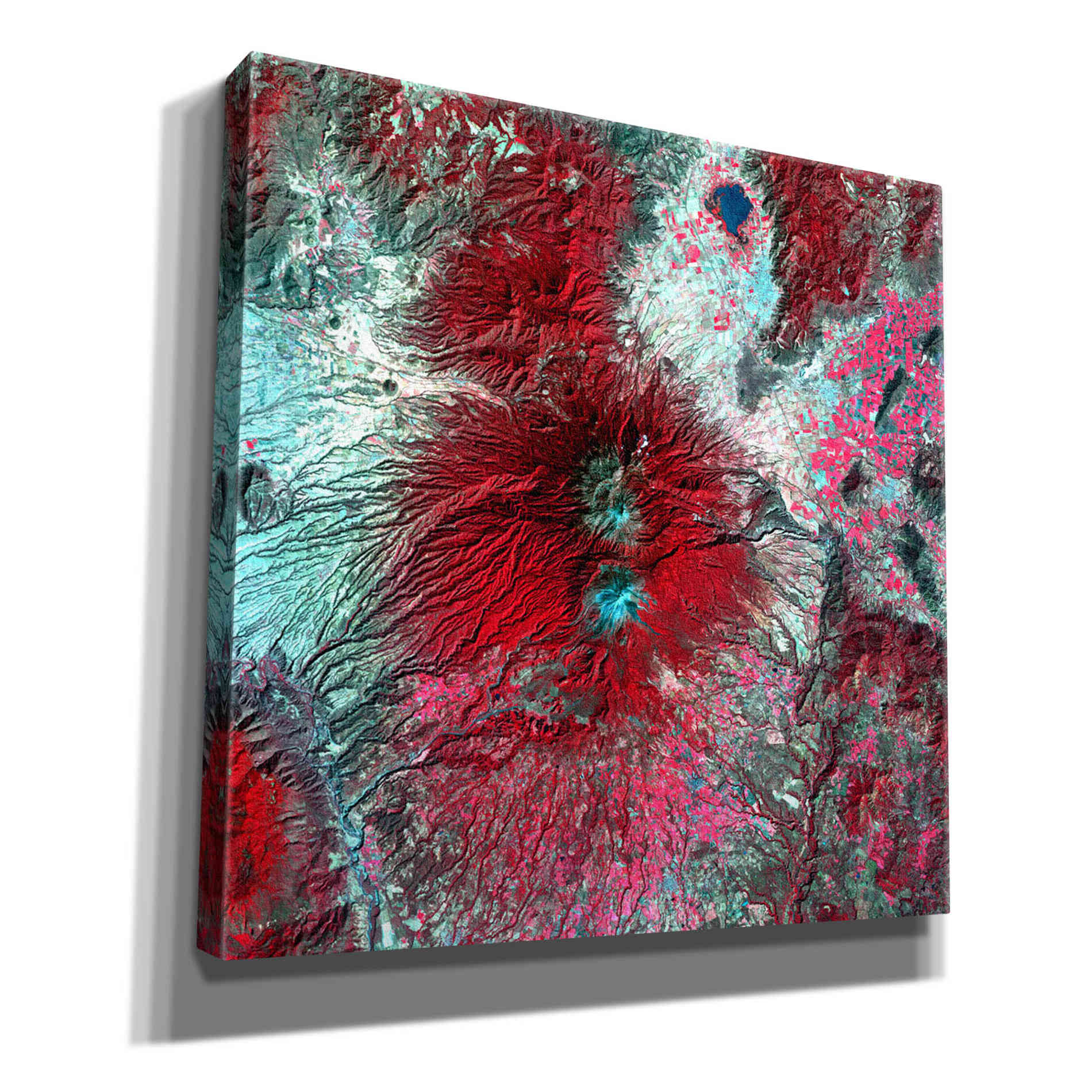 'Earth as Art: Colima Volcano' Canvas Wall Art