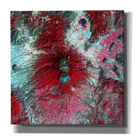 Image of 'Earth as Art: Colima Volcano' Canvas Wall Art