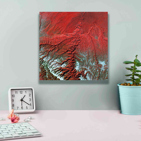 Image of 'Earth as Art: Desolation Canyon' Canvas Wall Art,12 x 12