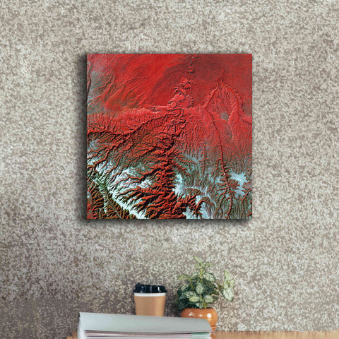 Image of 'Earth as Art: Desolation Canyon' Canvas Wall Art,18 x 18