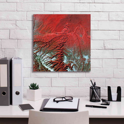 Image of 'Earth as Art: Desolation Canyon' Canvas Wall Art,18 x 18