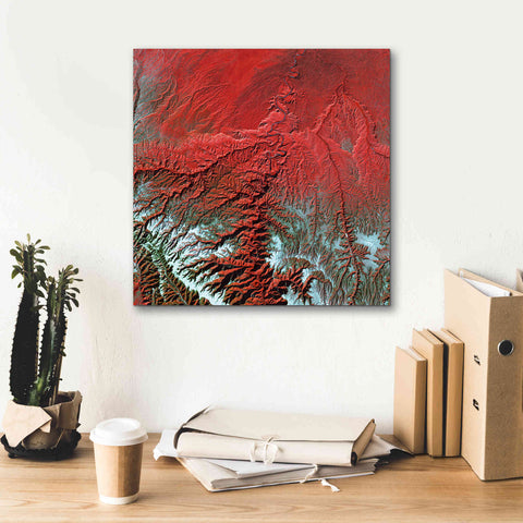 Image of 'Earth as Art: Desolation Canyon' Canvas Wall Art,18 x 18