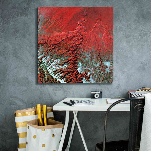 Image of 'Earth as Art: Desolation Canyon' Canvas Wall Art,26 x 26