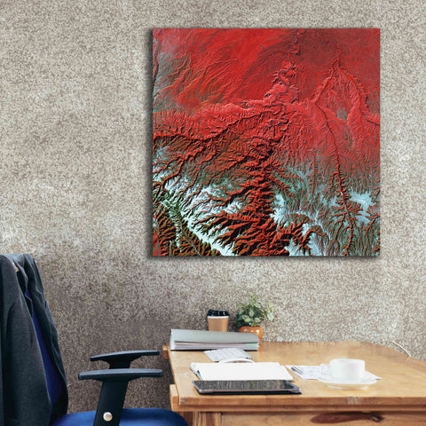 Image of 'Earth as Art: Desolation Canyon' Canvas Wall Art,37 x 37