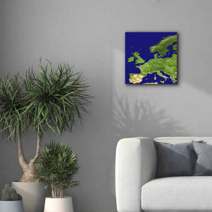 'Earth as Art: Europe ' Canvas Wall Art,18 x 18