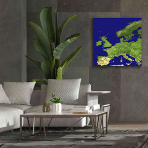 'Earth as Art: Europe ' Canvas Wall Art,37 x 37