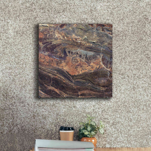 'Earth as Art: Gosses Bluff' Canvas Wall Art,18 x 18