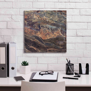 'Earth as Art: Gosses Bluff' Canvas Wall Art,18 x 18