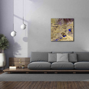 'Earth as Art: Great Salt Desert' Canvas Wall Art,37 x 37