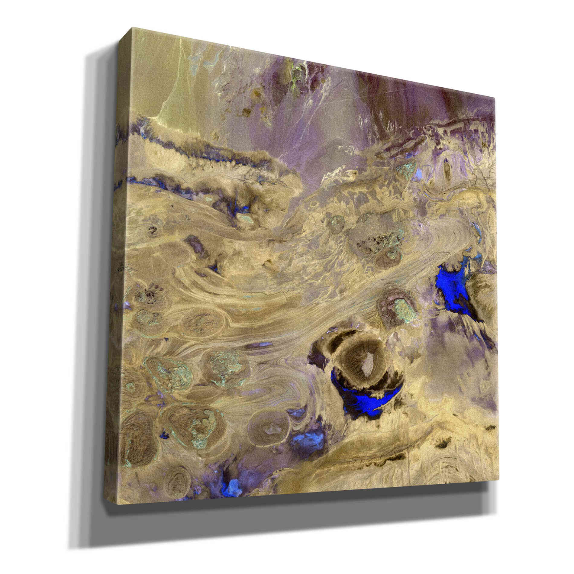 'Earth as Art: Great Salt Desert' Canvas Wall Art