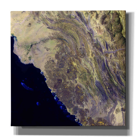 Image of 'Earth as Art: Harrat Al Birk' Canvas Wall Art