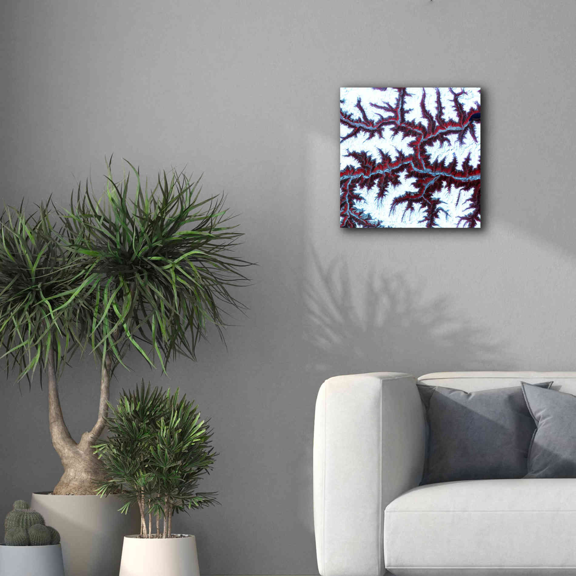 'Earth as Art: Himalayas ' Canvas Wall Art,18 x 18