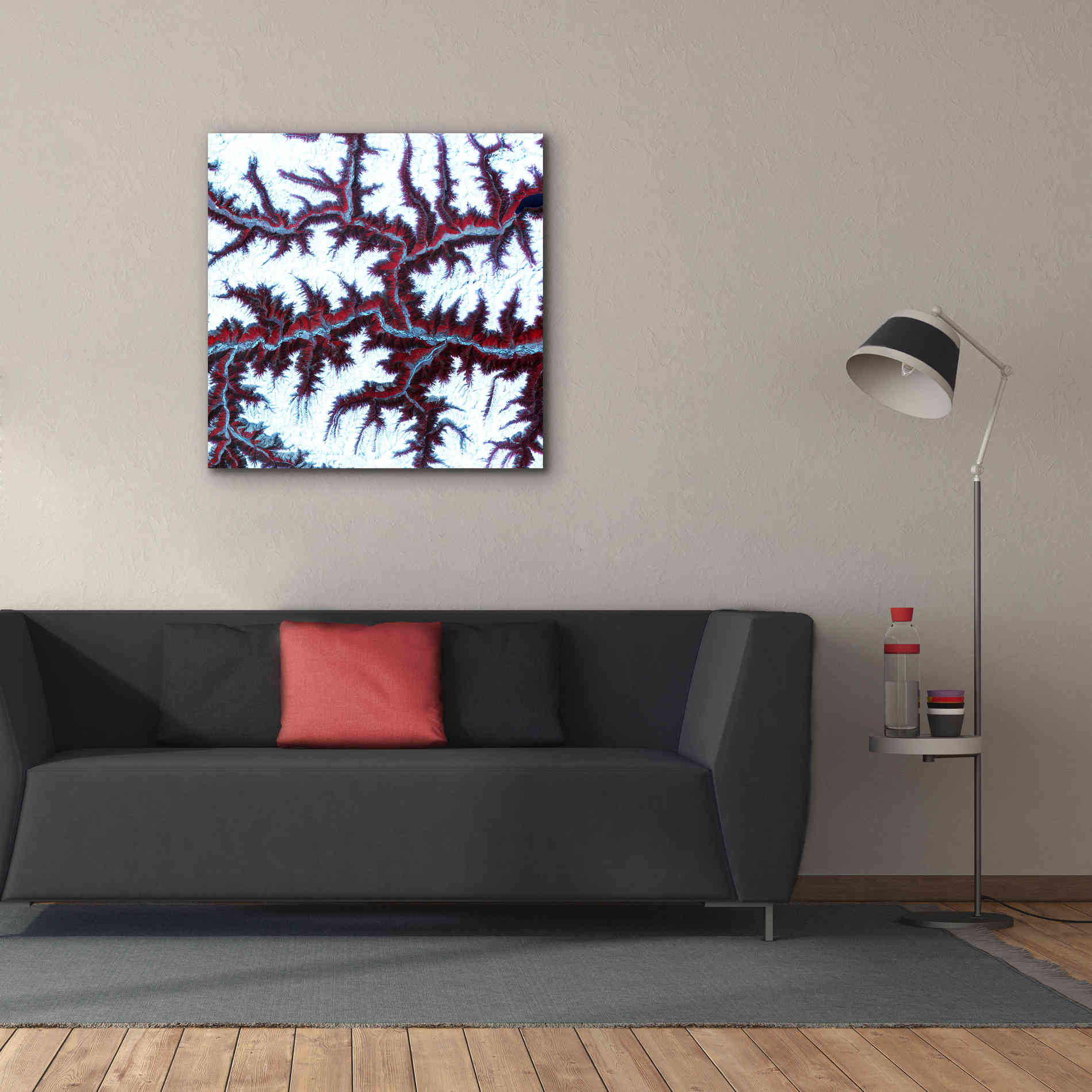 'Earth as Art: Himalayas ' Canvas Wall Art,37 x 37