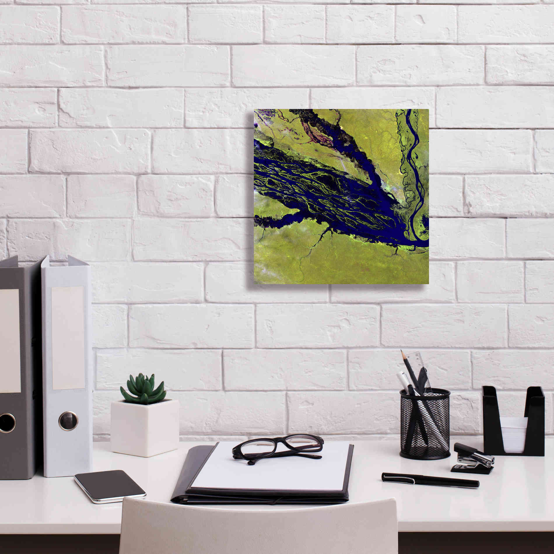 'Earth as Art: Jau Park' Canvas Wall Art,12 x 12