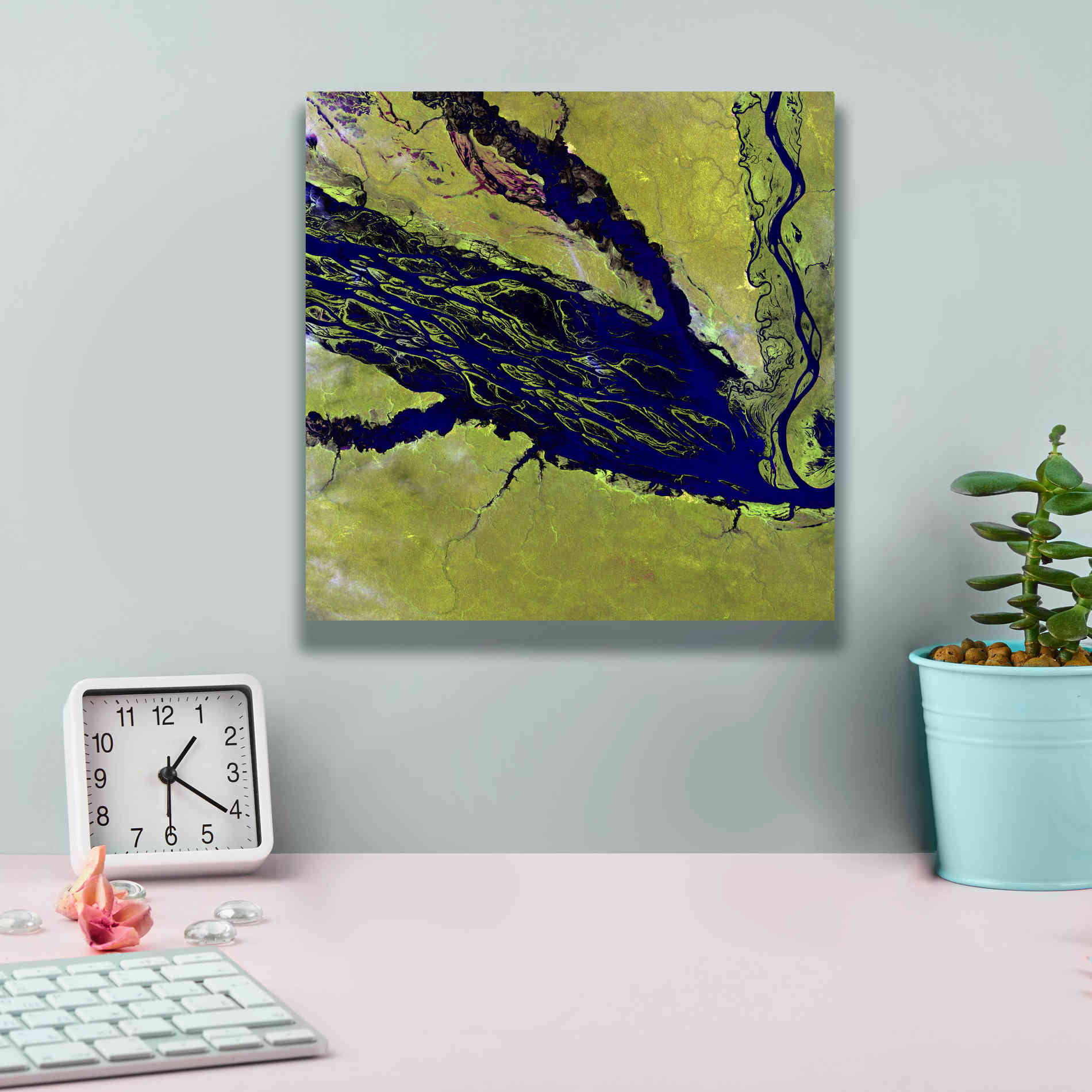 'Earth as Art: Jau Park' Canvas Wall Art,12 x 12