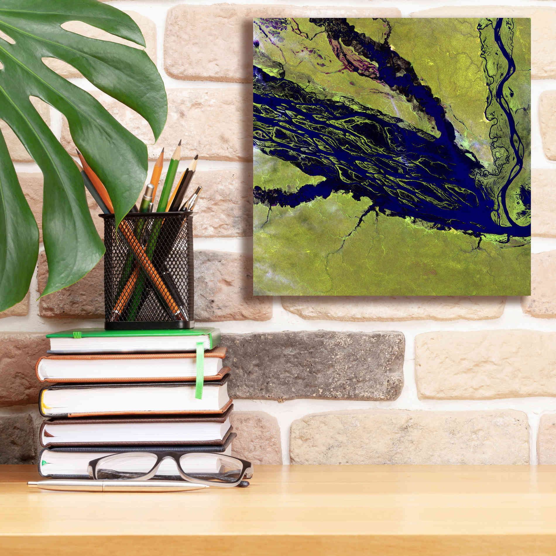 'Earth as Art: Jau Park' Canvas Wall Art,12 x 12