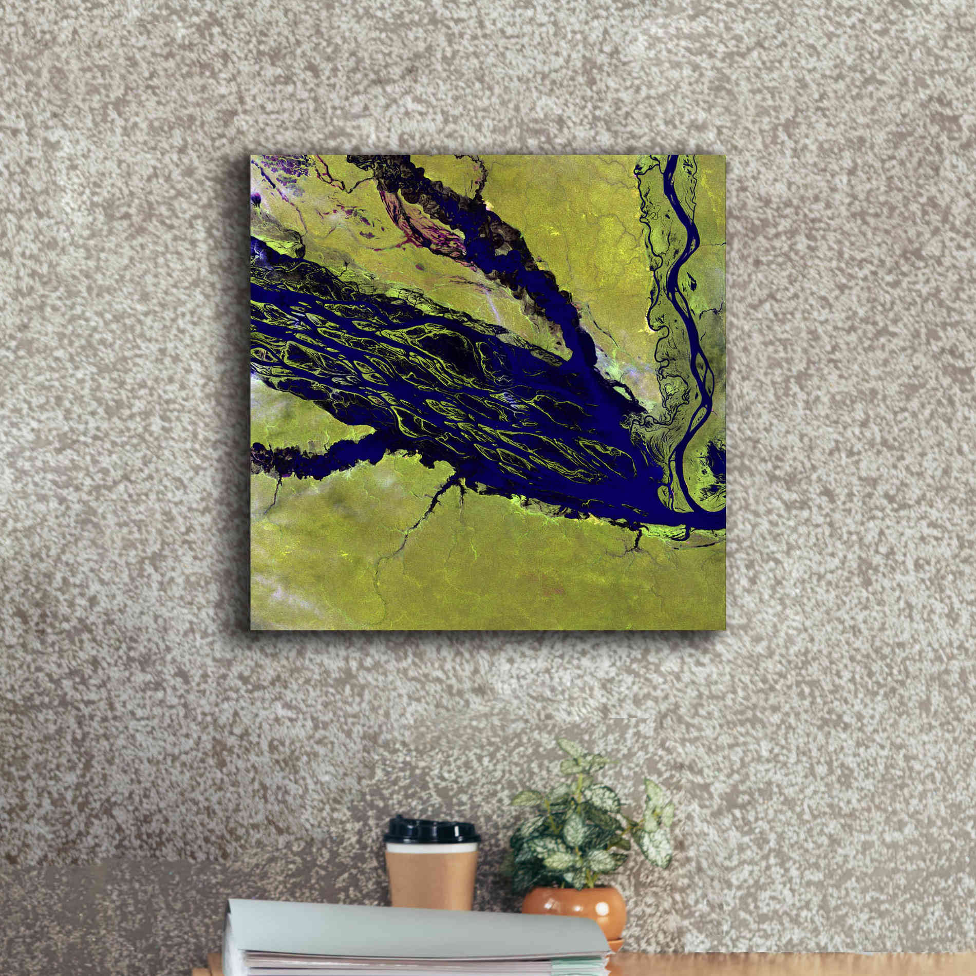 'Earth as Art: Jau Park' Canvas Wall Art,18 x 18