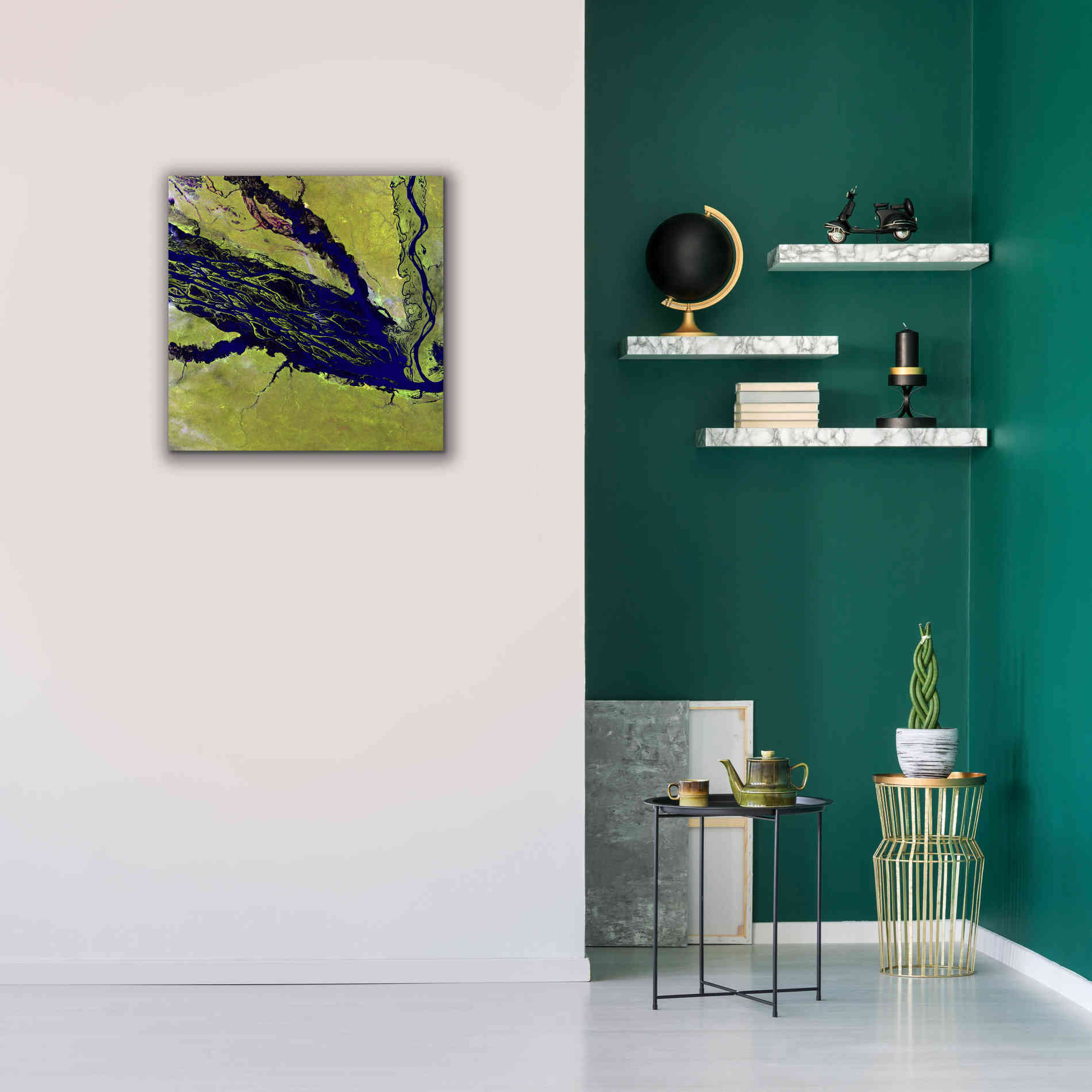 'Earth as Art: Jau Park' Canvas Wall Art,26 x 26