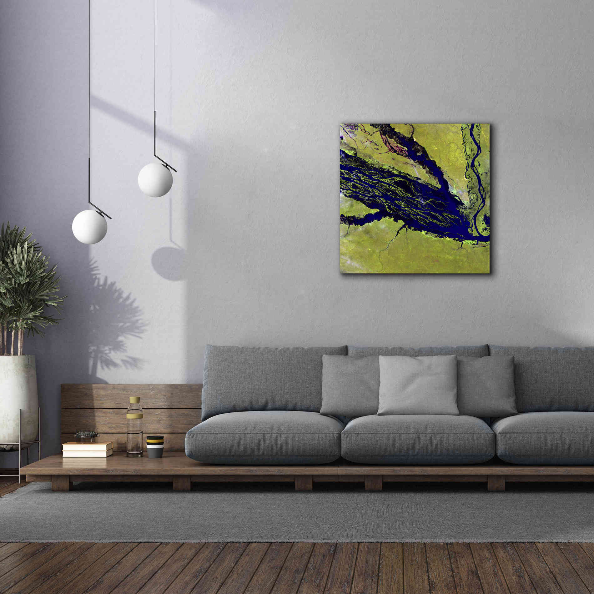 'Earth as Art: Jau Park' Canvas Wall Art,37 x 37
