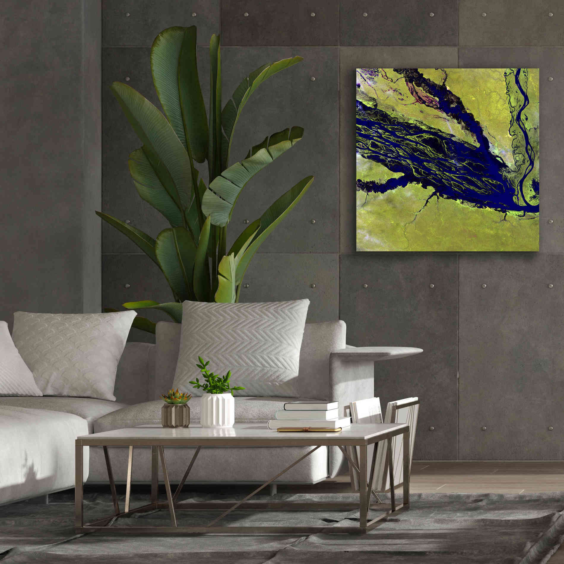 'Earth as Art: Jau Park' Canvas Wall Art,37 x 37