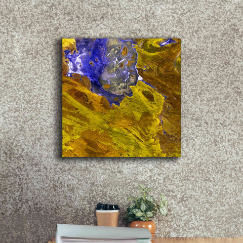 Image of 'Earth as Art: Lake Disappointment' Canvas Wall Art,18 x 18